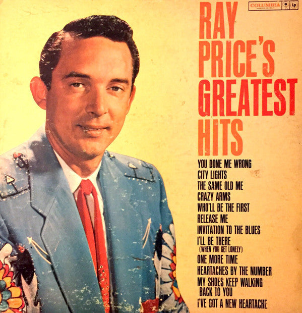 Ray Price - Ray Price's Greatest Hits - LP