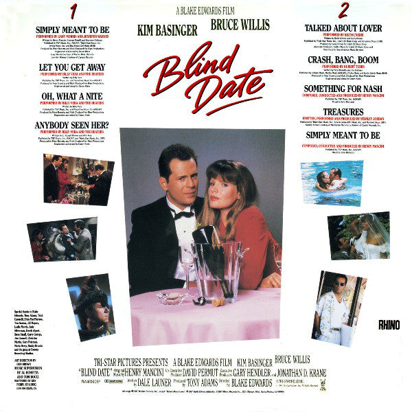 Various - Blind Date (Music From The Motion Picture) - LP