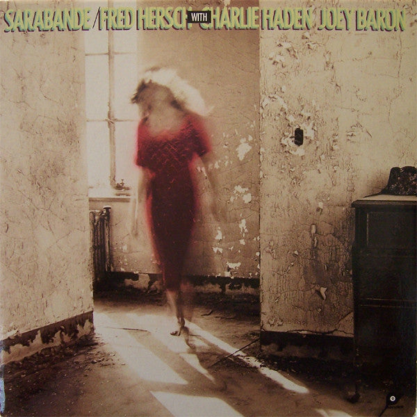 Fred Hersch With Charlie Haden, Joey Baron - Sarabande - LP