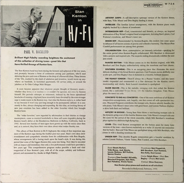 Stan Kenton - Kenton In Hi Fi - LP