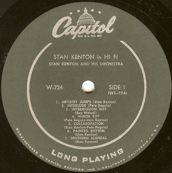 Stan Kenton - Kenton In Hi Fi - LP