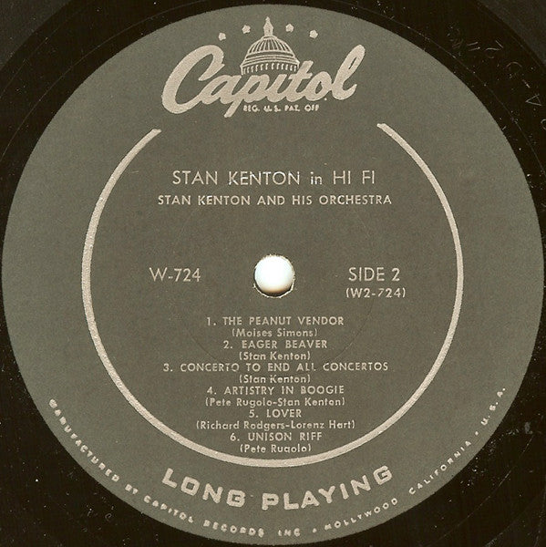 Stan Kenton - Kenton In Hi Fi - LP