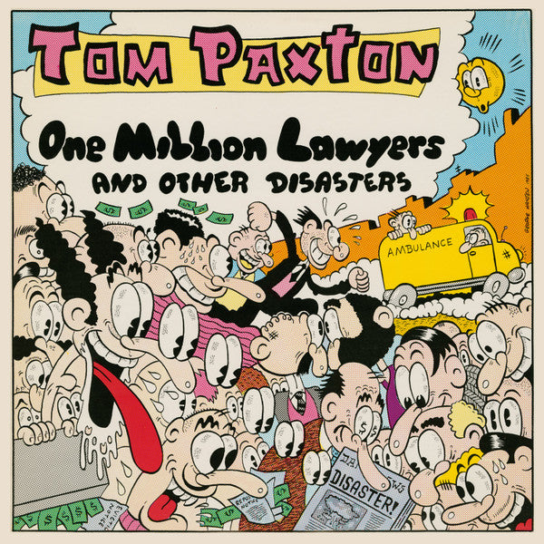 Tom Paxton - One Million Lawyers And Other Disasters - LP