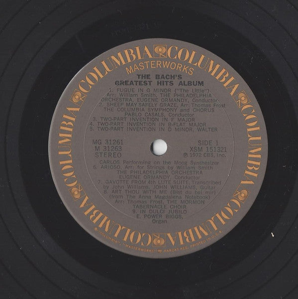 Bach* - The Greatest Hits Album - LP