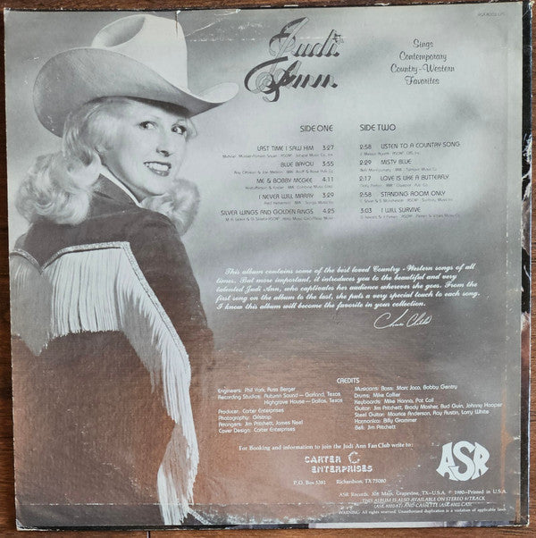 Judi Ann - Judi Ann - LP