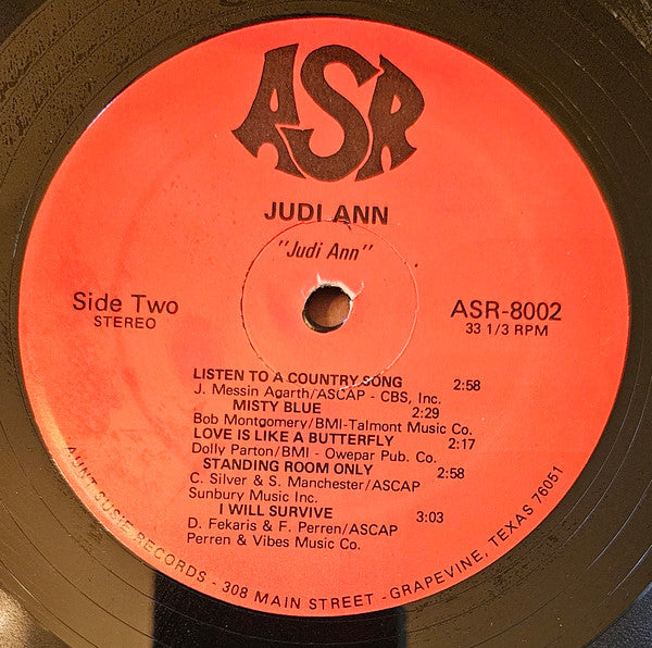Judi Ann - Judi Ann - LP