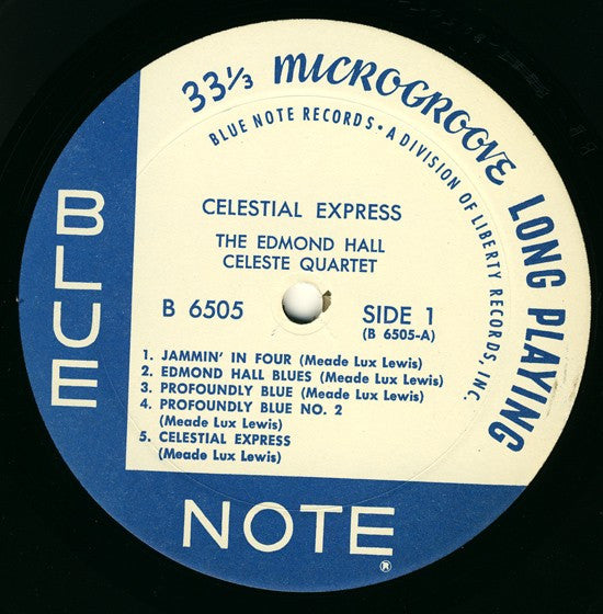 Edmond Hall / The Edmond Hall Celeste Quartet* / Edmond Hall's All Star Quintet - Celestial Express - LP