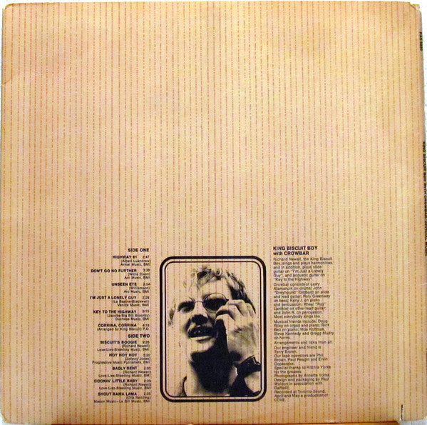 King Biscuit Boy With Crowbar (3) - Official Music - LP