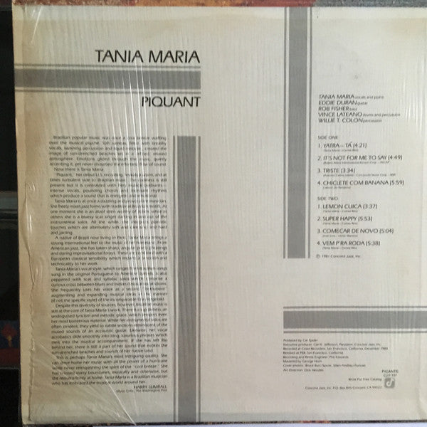 Tania Maria - Piquant