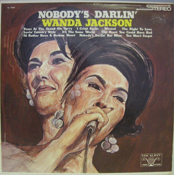 Wanda Jackson - Nobody's Darlin' - LP