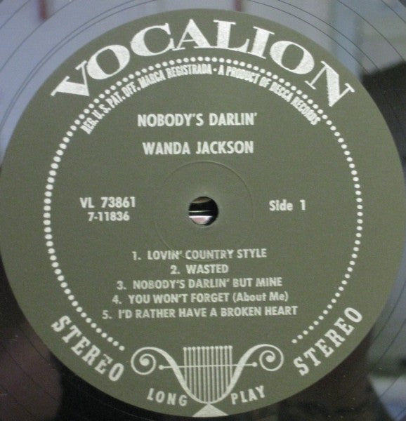 Wanda Jackson - Nobody's Darlin' - LP