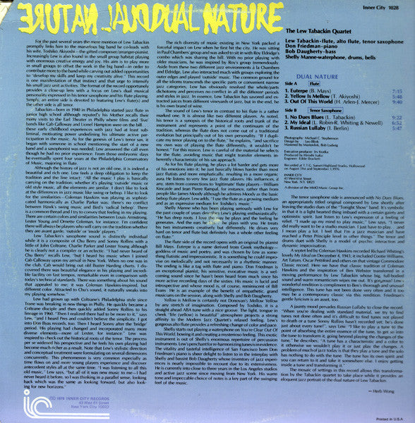 Lew Tabackin - Dual Nature - LP