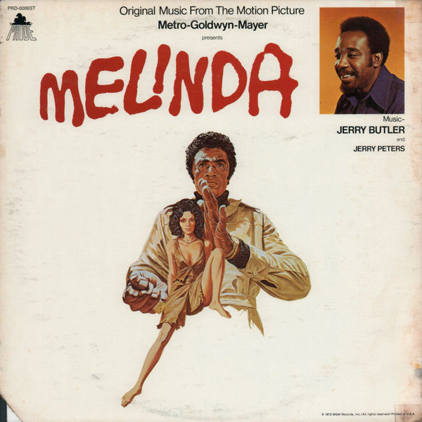 Jerry Butler And Jerry Peters - Melinda (Original Music From The Motion Picture) - LP