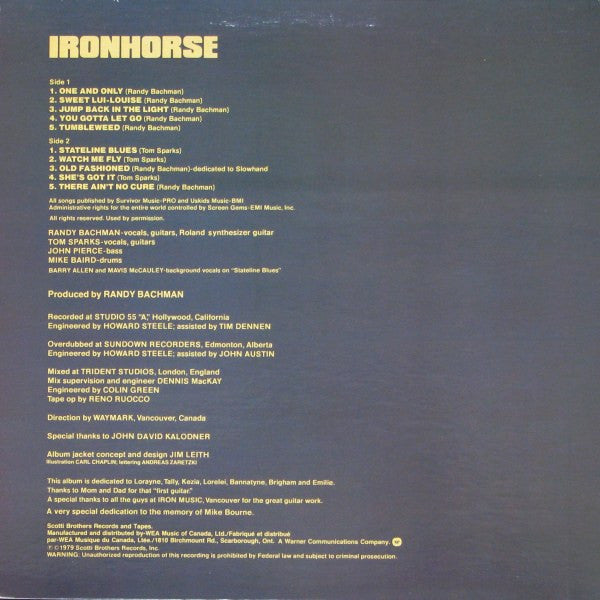Ironhorse - Ironhorse - LP