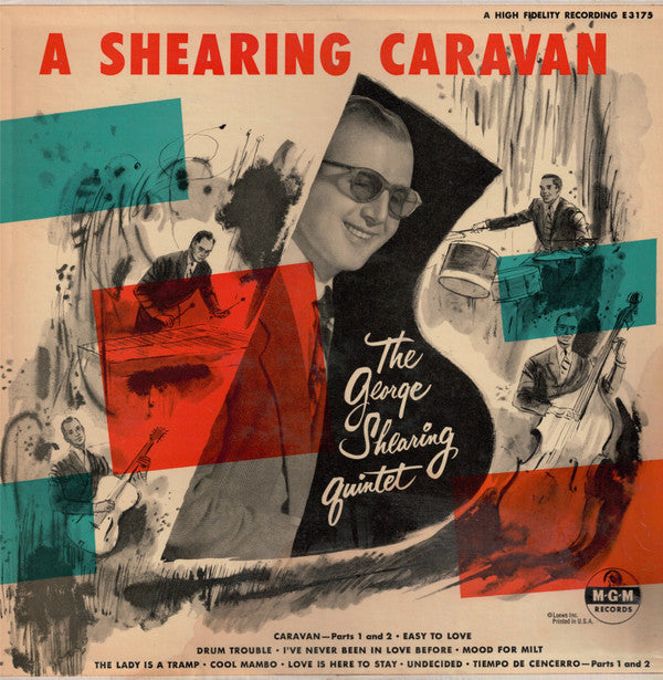 The George Shearing Quintet - A Shearing Caravan - LP