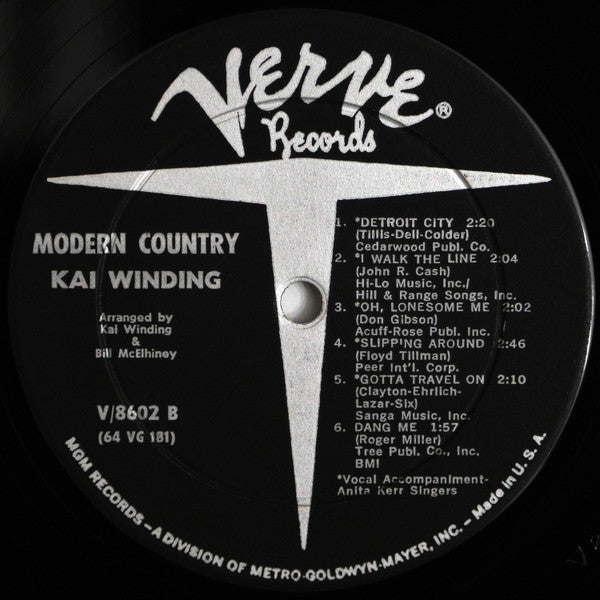 Kai Winding - Modern Country - LP