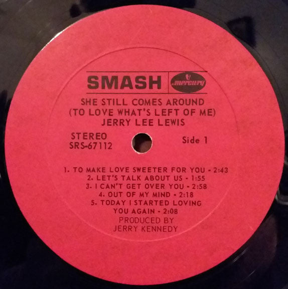 Jerry Lee Lewis - She Still Comes Around (To Love What's Left Of Me) - LP