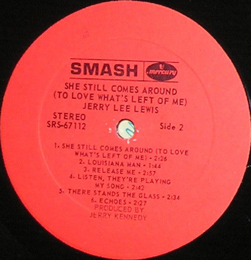 Jerry Lee Lewis - She Still Comes Around (To Love What's Left Of Me) - LP