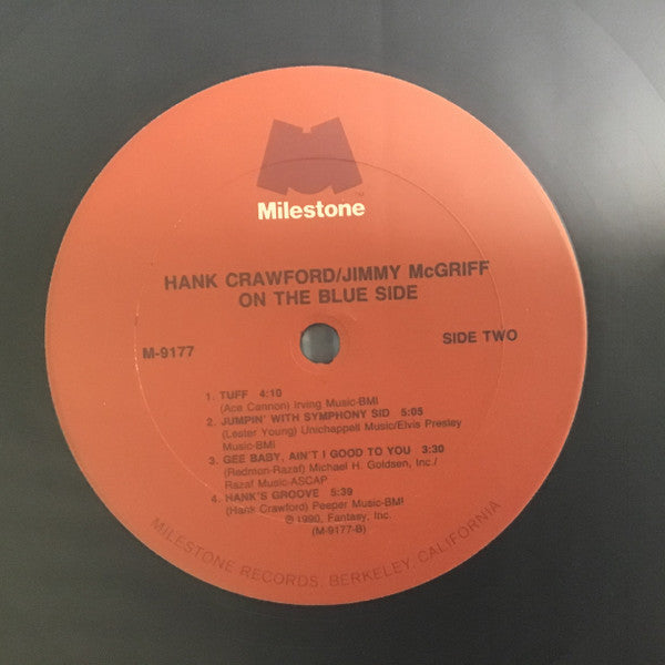 Hank Crawford / Jimmy McGriff - On The Blue Side - LP