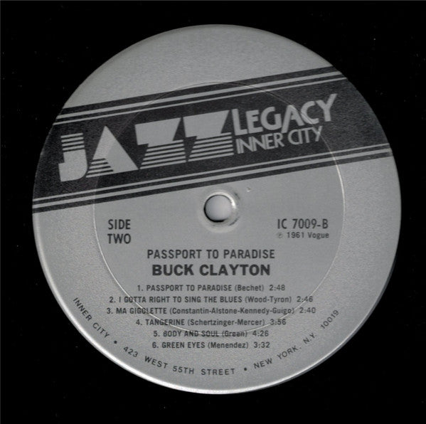 Buck Clayton - Passport To Paradise - LP