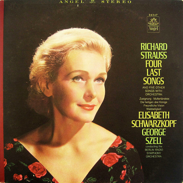 Richard Strauss - Elisabeth Schwarzkopf, George Szell Conducting The Berlin Radio Symphony Orchestra* - Four Last Songs - LP