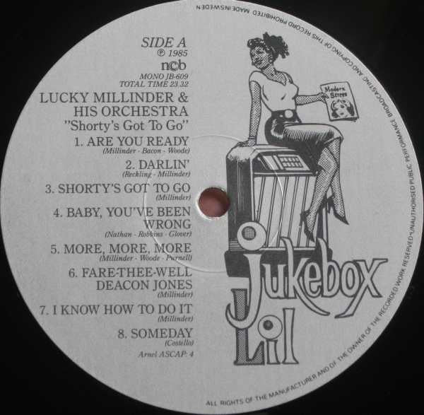 Lucky Millinder And His Orchestra - Shorty's Got To Go - LP