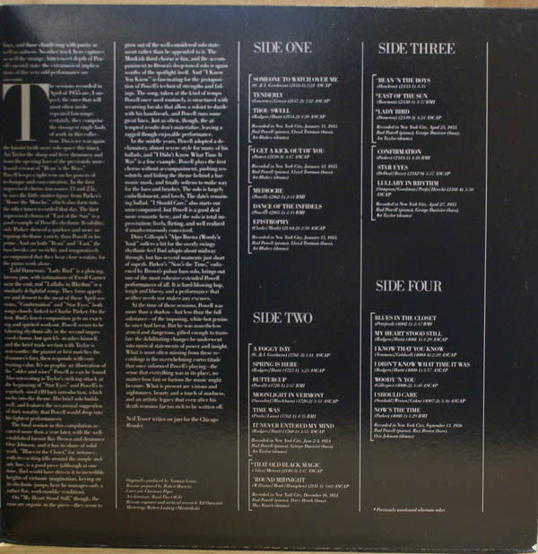 Bud Powell - The Genius Of Bud Powell (Volume 2) - LP