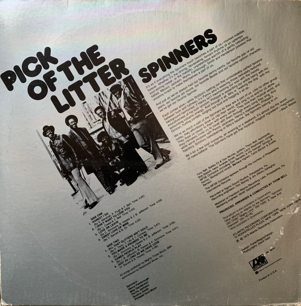 Spinners - Pick Of The Litter - LP