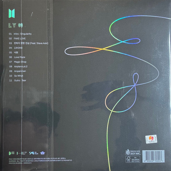 BTS  - Love Yourself 轉 'Tear' - LP