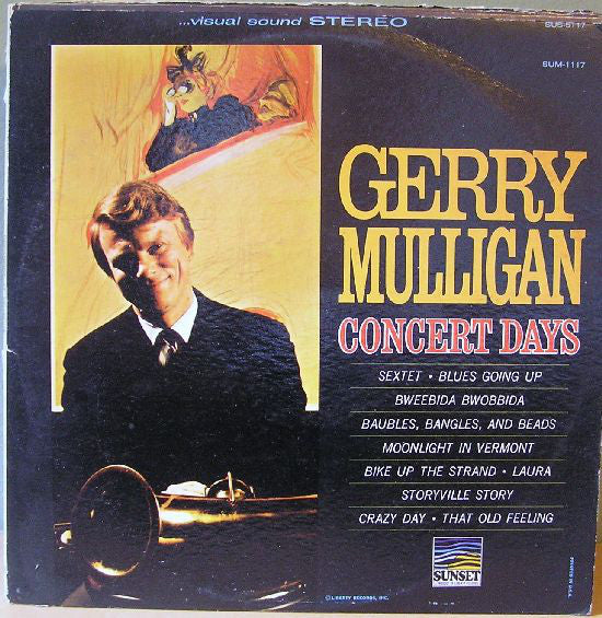 Gerry Mulligan - Concert Days - LP