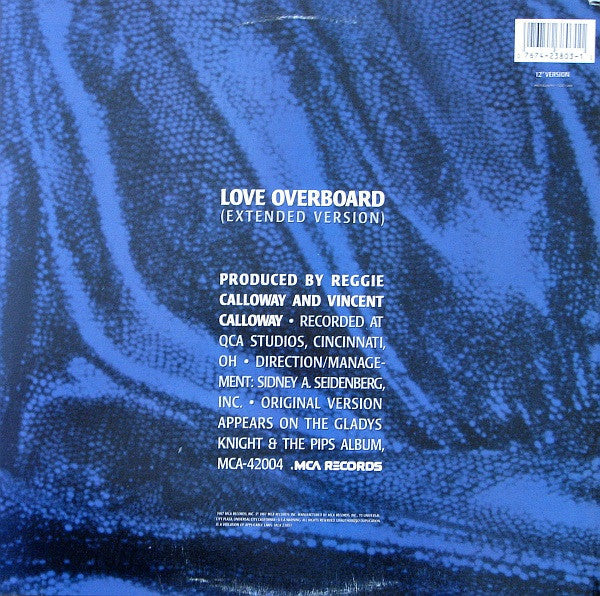 Gladys Knight And The Pips - Love Overboard - LP