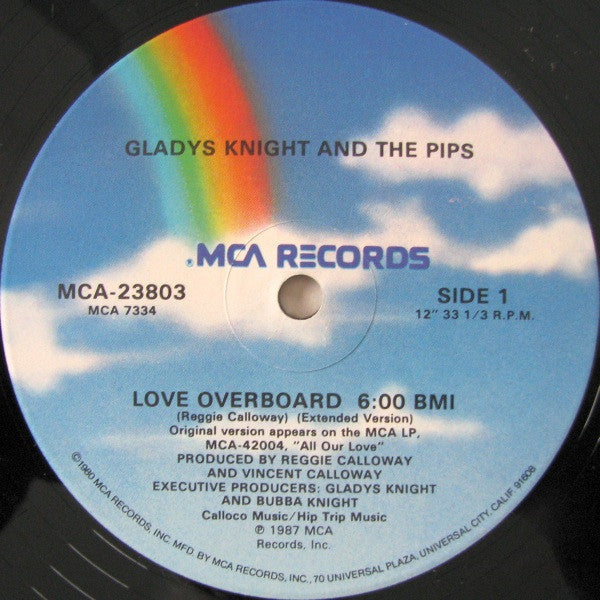 Gladys Knight And The Pips - Love Overboard - LP