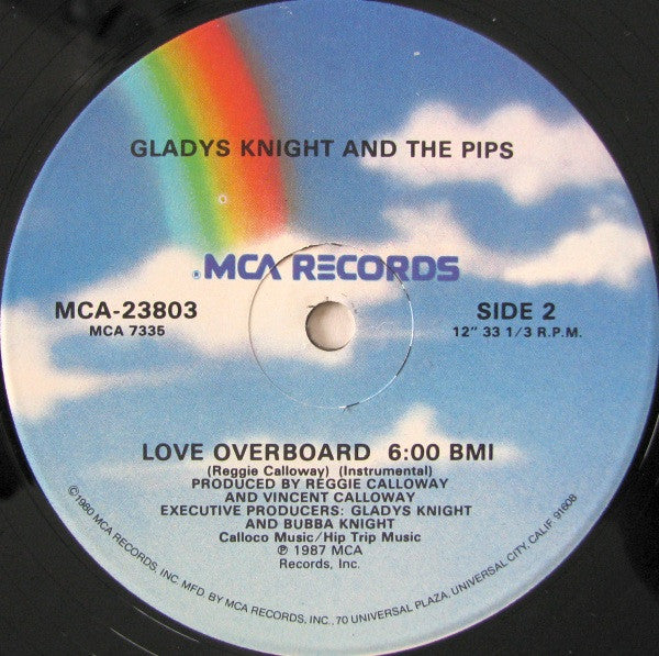 Gladys Knight And The Pips - Love Overboard - LP