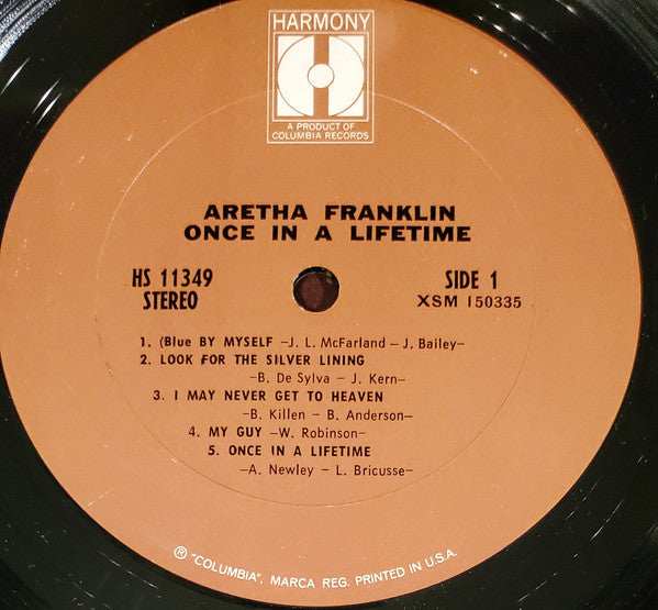 Aretha Franklin - Once In A Lifetime - LP