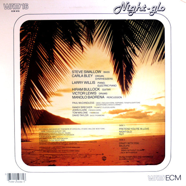 Carla Bley - Night-glo - LP