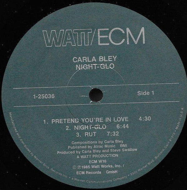 Carla Bley - Night-glo - LP