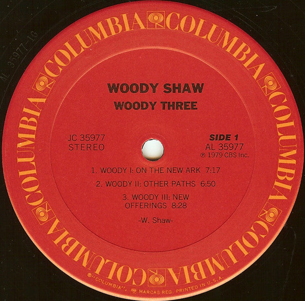 Woody Shaw - Woody Three - LP