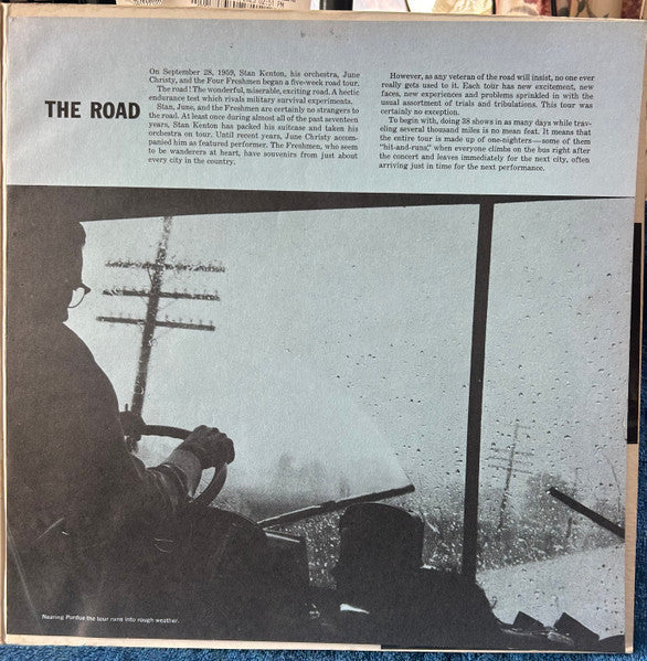 Stan Kenton And His Orchestra, June Christy, The Four Freshmen - Road Show - LP