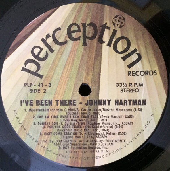 Johnny Hartman - I've Been There - LP