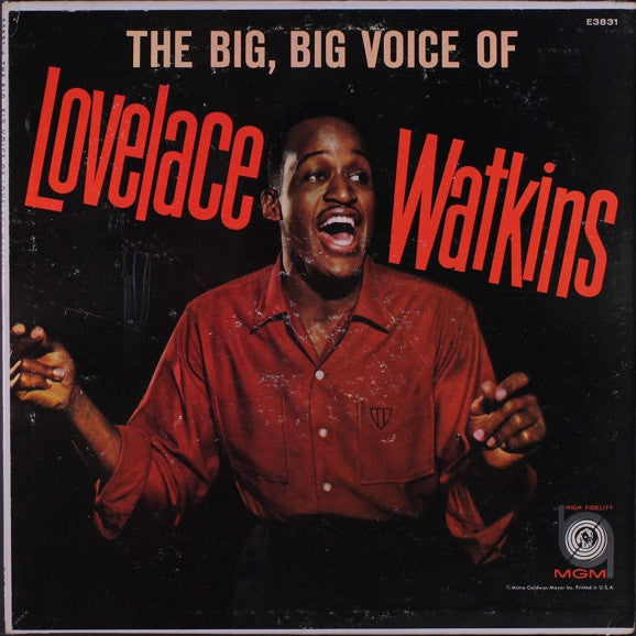 Lovelace Watkins - The Big, Big Voice Of Lovelace Watkins - LP