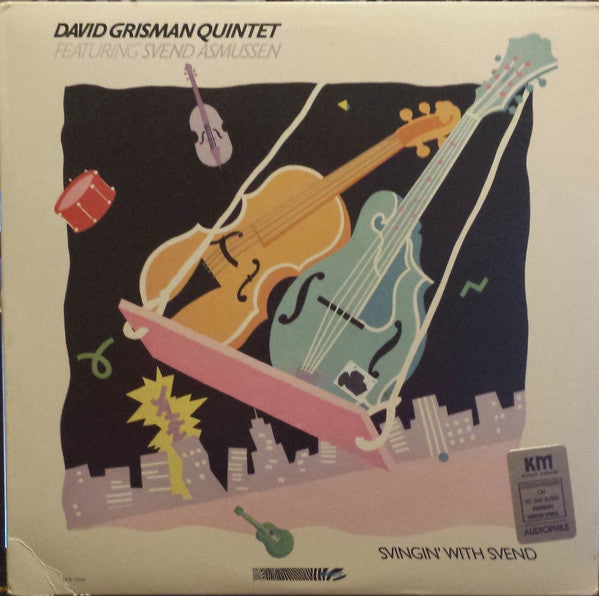 David Grisman Quintet Featuring Svend Asmussen - Svingin' With Svend - LP