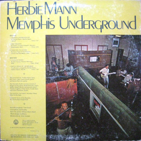 Herbie Mann - Memphis Underground - LP