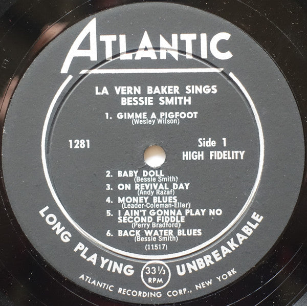 LaVern Baker - Sings Bessie Smith - LP