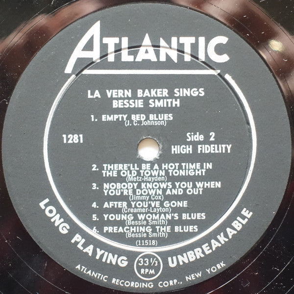LaVern Baker - Sings Bessie Smith - LP