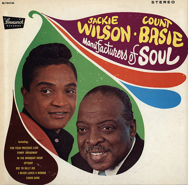 Jackie Wilson & Count Basie - Manufacturers Of Soul - LP