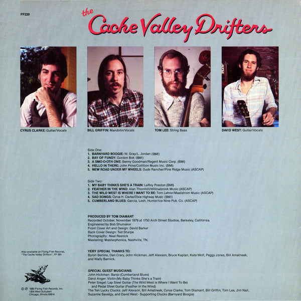 The Cache Valley Drifters - Step Up To Big Pay! - LP