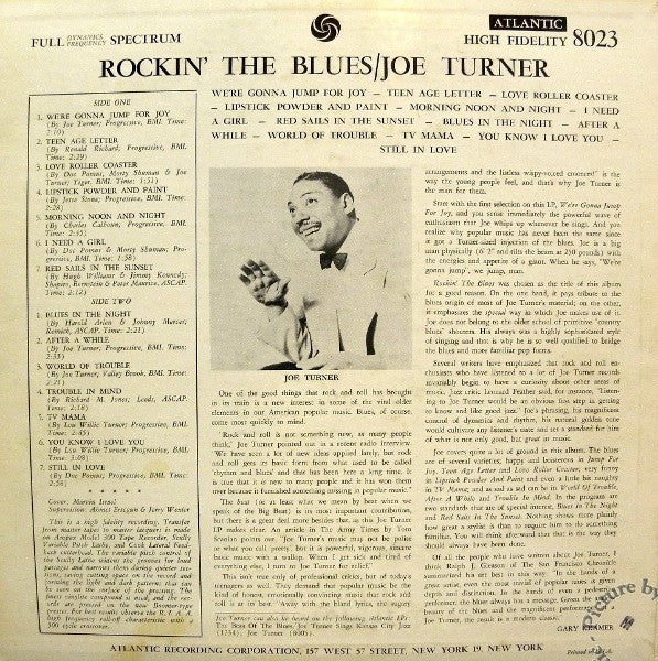 Joe Turner* - Rockin' The Blues - LP