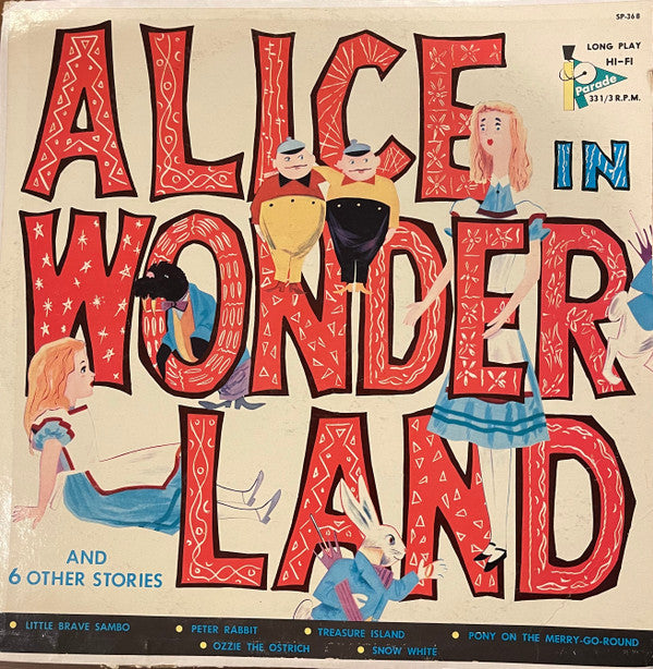 Eddie Maynard's Orchestra & Chorus - Alice in Wonderland and 6 Other Stories - LP