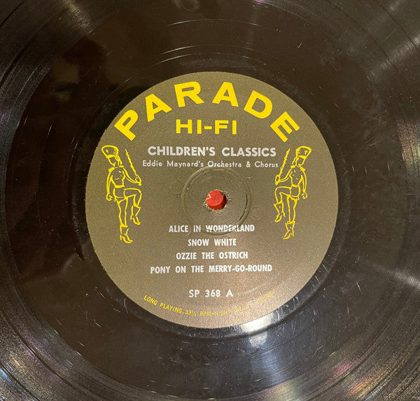 Eddie Maynard's Orchestra & Chorus - Alice in Wonderland and 6 Other Stories - LP