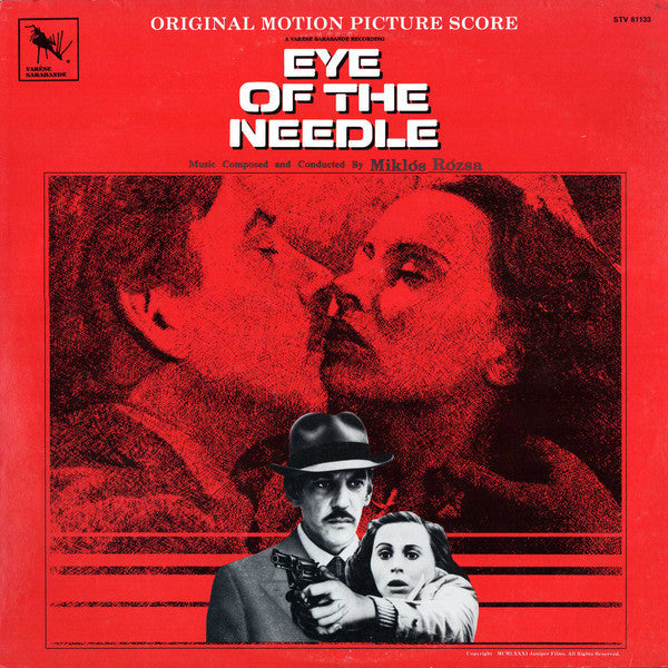 Miklós Rózsa - Eye Of The Needle (Original Motion Picture Score) - LP